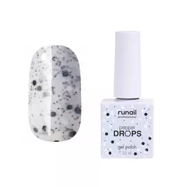 Гель-лак с шестигранниками Pepper Drops, 10 мл №7301