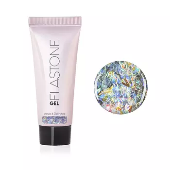 Гибрид акрила и геля ELASTONE GEL (glitter mix), 18 мл №7056