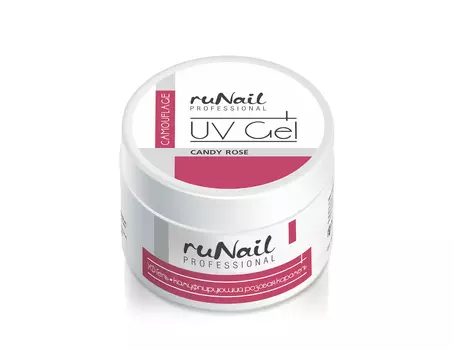 Камуфлирующий УФ-гель (цвет: "Розовая карамель") №0921 15 г