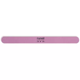 Профессиональная пилка для искусственных ногтей (розовая, закругленная, 100/180) №4724