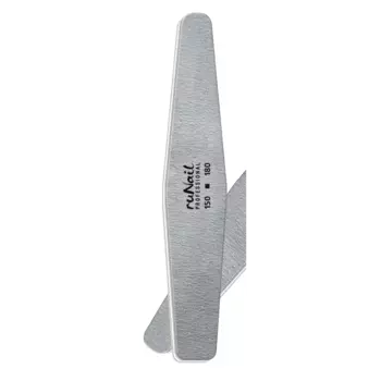 Профессиональная пилка для искусственных ногтей (серая, ромб, 150/180) №0572
