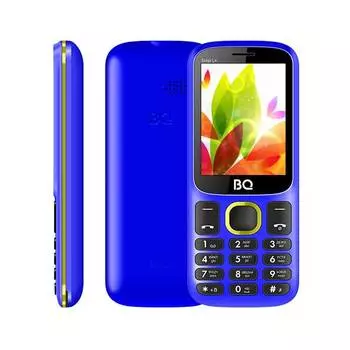Телефон BQ 2440 Step L+ (Сине-желтый)