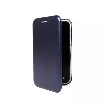 Чехол-флип для BQ-5512L Strike Forward (эко кожа+силиконовый) (Синий)
