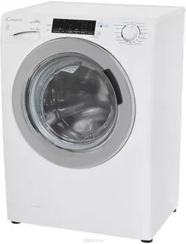 Узкая стиральная машина с сушкой Candy GrandO Vita Smart GVSW4 364TWHC-07