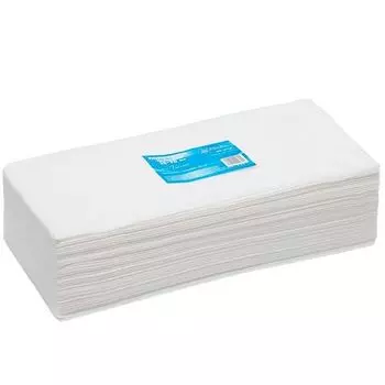 10%Салфетки Спанлейс Стандарт Белый 35х70 см 50 шт/упк (штучно)