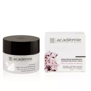 Academie Aromatherapie - Восстанавливающий жемчужный крем 'Вишнёвый цвет' 50 мл