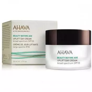 Ahava Beauty Before Age - Дневной крем для подтяжки кожи лица с широким спектром защиты spf20 50 мл