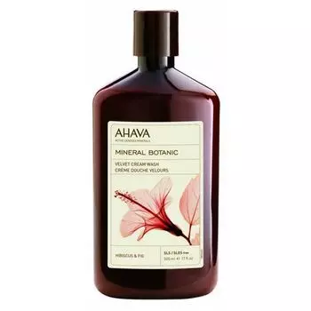 Ahava Mineral Botanic - Бархатистое жидкое крем-мыло гибискус и инжир 500 мл