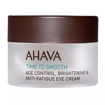 Ahava Time To Smooth - Крем для век замедляющий возрастные изменения, придающий сияние и снимающий признаки утомления 15 мл