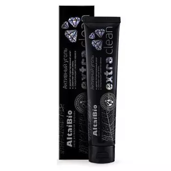 AltaiBio Для полости рта - Зубная паста "Активный уголь" 75 мл