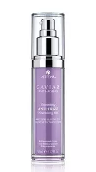 Alterna Caviar Anti-Aging Smoothing Anti-Frizz Dry Oil Mist - Невесомое полирующее масло-спрей для контроля и гладкости волос 50 мл