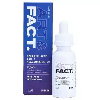 Art&amp;Fact - Противовоспалительная анти-акне сыворотка (Azelaic acid 10% + Niacinamide 2%) 30 мл
