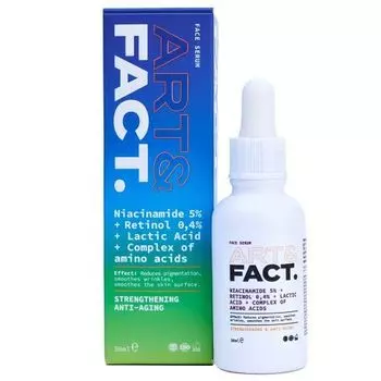 Art&amp;Fact - Сыворотка с ниацинамидом 5% и ретинолом 0,4% (Niacinamide 5%+Retinol 0,4%) 30 мл