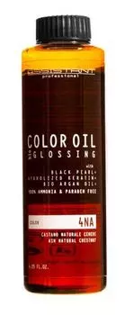Assistant Professional Color Bio Glossing - Краситель масляный 4NA Каштаново натурально-пепельный 120 мл