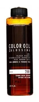 Assistant Professional Color Bio Glossing - Краситель масляный 7RR Русый насыщенно красный 120 мл