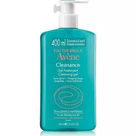 Avene Cleanance - Очищающий матирующий гель 400 мл