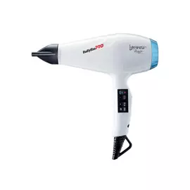 BaByliss Pro Luminoso+ Bianco - Фен белый, 2100Вт, 2 насадки