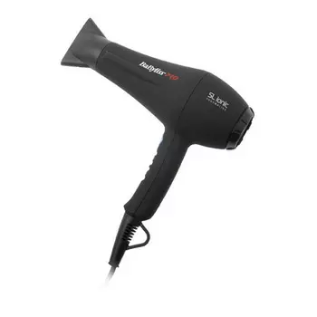 BaByliss Pro SL Ionic Soft Touch - Фен черный 1800 Вт ионизация 1 насадка