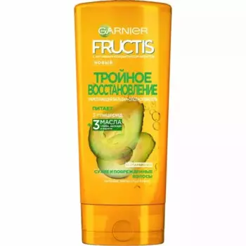 Бальзам для волос "Тройное восстановление", 400 мл