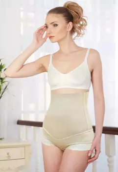 Бандаж компрессионный № 4, бежевый