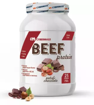 Белковый говяжий коктейль Beef "Шоколад-орех", 750 г