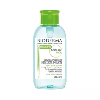 Bioderma Sebium - Очищающая вода 500 мл