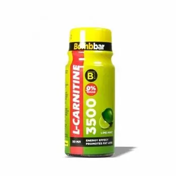 Bombbar - Спортивный напиток L-карнитин 3500 "Лайм-мята" 50 мл