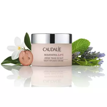 Caudalie Resveratrol [Lift] - Ночной моделирующий крем с экстрактами трав 50 мл