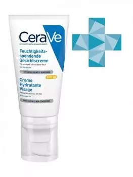 CeraVe - Увлажняющий лосьон для лица для нормальной и сухой кожи лица SPF25 52 мл