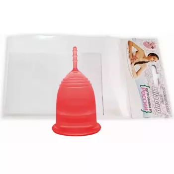 Чаша менструальная "Практик", красная M