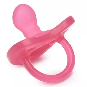 Chicco Physio Soft - Пустышка силиконовая розовая 6мес+ 1шт