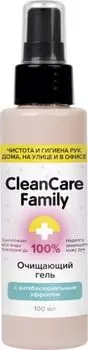 CleanCare Family - Очищающий гель антисептик с антибактериальным эффектом 100 мл