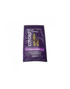 Concept Anti-Yellow - Оттеночный бальзам Эффект арктический блонд 15 мл