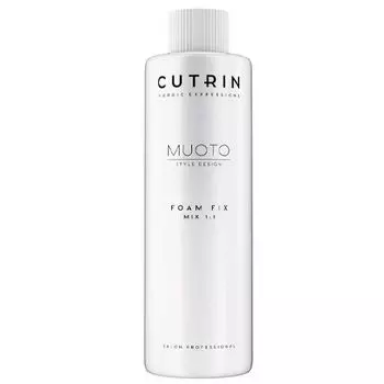 Cutrin Muoto Foam Fix - Пенный нейтрализатор для нормальных или трудно поддающихся завивке волос 1000 мл