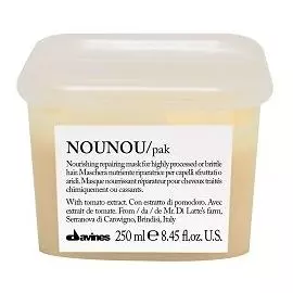 Davines Essential Haircare New NouNou Hair Mask - Интенсивная восстанавливающая маска для глубокого питания волос 250 мл