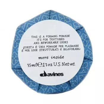 Davines More Inside Forming Pomade - Моделирующая помада для текстурных и пластичных образов 75 мл