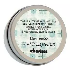 Davines More Inside Strong Moulding Clay - Моделирующая глина для стойкого матового финиша 75 мл