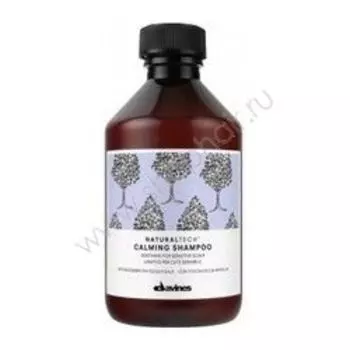 Davines New Natural Tech Calming Shampoo - Успокаивающий шампунь для чувствительной кожи головы 250 мл