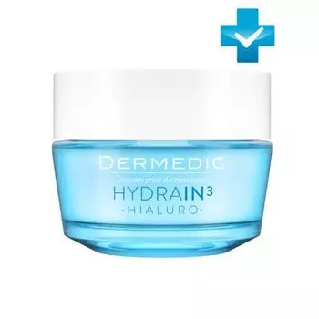 Dermedic Hydrain3 Hialuro - Крем-гель ультра увлажняющий 50 гр