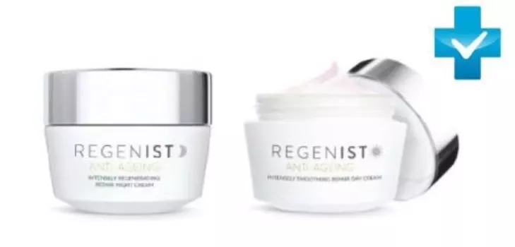 Dermedic Regenist - Набор (Ночной крем восстанавливающий упругость кожи 50 г, Дневной восстанавливающий и интенсивно разглаживающий крем 50 г)