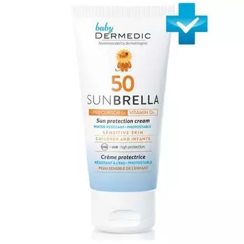 Dermedic Sunbrella Baby - Детский солнцезащитный крем для лица SPF 50 50 гр