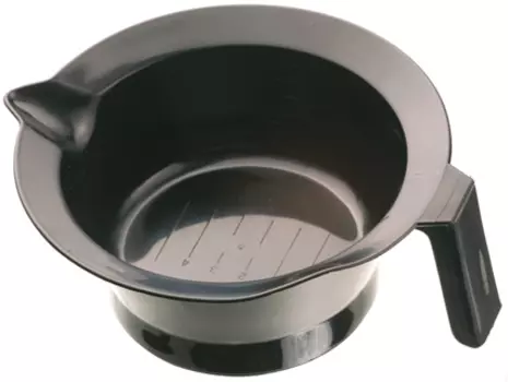 Dewal - Чаша для окрашивания черная с ручкой и носиком 260 мл