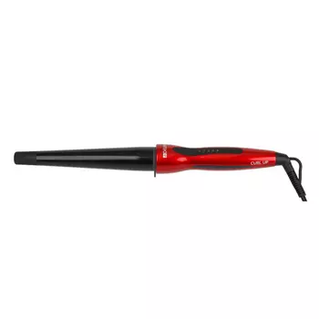 Dewal - Плойка для волос конусная, титан+турмалин, с терморег., диам. 19-32мм, 60Вт