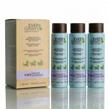 Dikson EveryGreen Lunar Shades Violet Ice - Полуперманентный тонер без аммиака "Фиолетовый лед" 3х60 мл