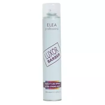 Elea Professional Luxor Barber - Лак для волос экстра сильной фиксации 500 мл