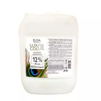 Elea Professional Luxor Color - Окислитель для волос 12% 4000 мл