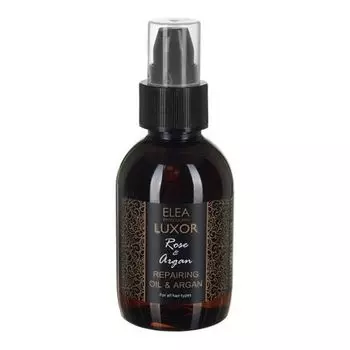 Elea Professional Luxor Rose and Argan - Восстанавливающее масло с арганой для любого типа волос 100 мл