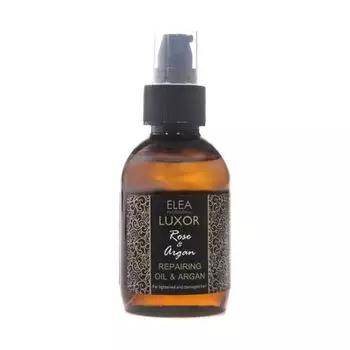 Elea Professional Luxor Rose and Argan - Восстанавливающее масло с арганой для осветленных и поврежденных волос 100 мл