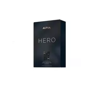 Estel Alpha Homme Hero - Набор (Шампунь 250 мл, Гель для душа 250 мл, Спрей-дезодорант 100 мл)