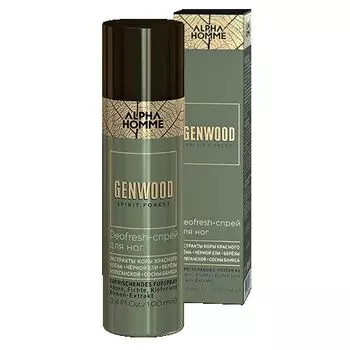 Estel Professional Genwood Deofresh - Спрей для ног 100 мл